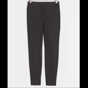 Sanctuary Plaid Skinny Grease Legging Pants Brown/Blue/Red/Orange Multi S